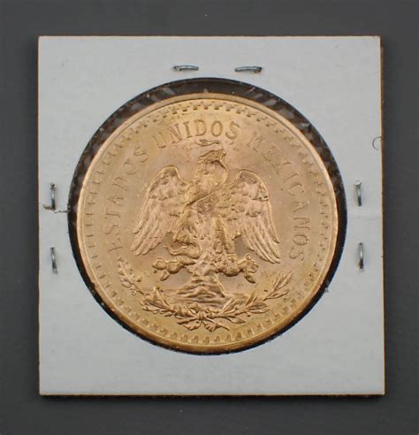 Lot - 1921 MEXICAN 50 PESOS 'CENTENARIO' GOLD COIN