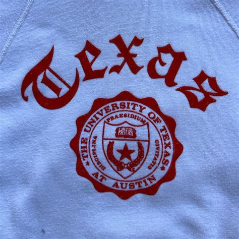 Vintage 70s University of Texas Hoodie Embrace the... - Depop