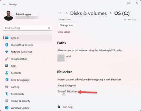 Image result for Remove BitLocker Windows 11