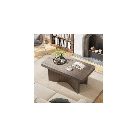 Buy Tribesigns Coffee Table, Farmhouse Coffee Tables for Living Room ...