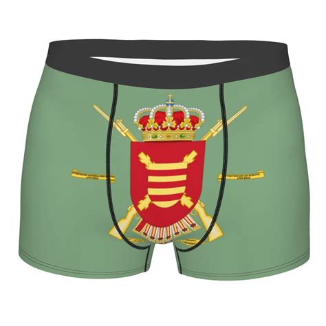 Spanish Flag Underwear Men Sexy Printed Custom Spain Army Boxer Briefs ...