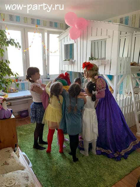 Аниматор Рапунцель на детский праздник в Москве - WoW-Party