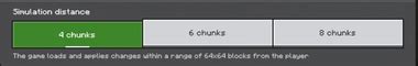 Image result for What Is Simulation Distance Minecraft