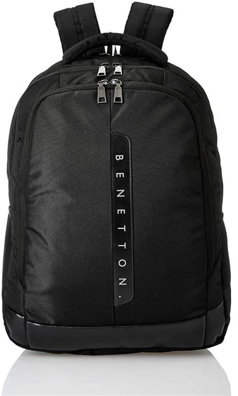 United Colors of Benetton 19 L Black Laptop Backpack 19.734 L Laptop ...