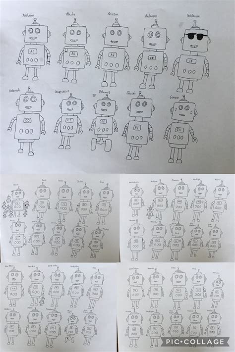 Scrambled States as Robots | Scrambled States of America Fanart Wiki ...