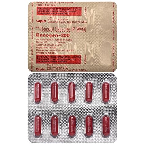 Danogen-200 - Strip of 10 Capsules : Amazon.in: Health & Personal Care