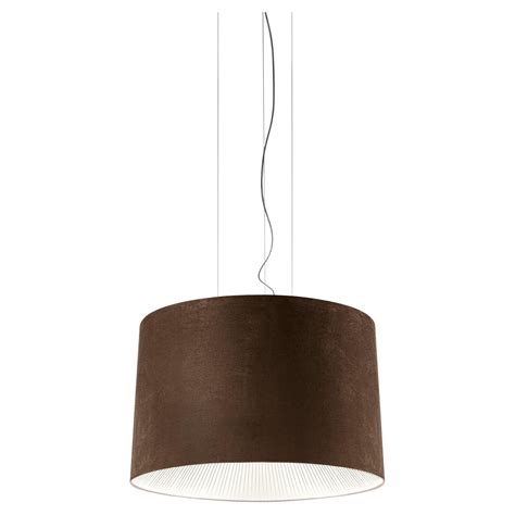 Axolight Large Velvet E26 Pendant Lamp in Dark Blue by Manuel and Vanessa Vivian For Sale at 1stDibs