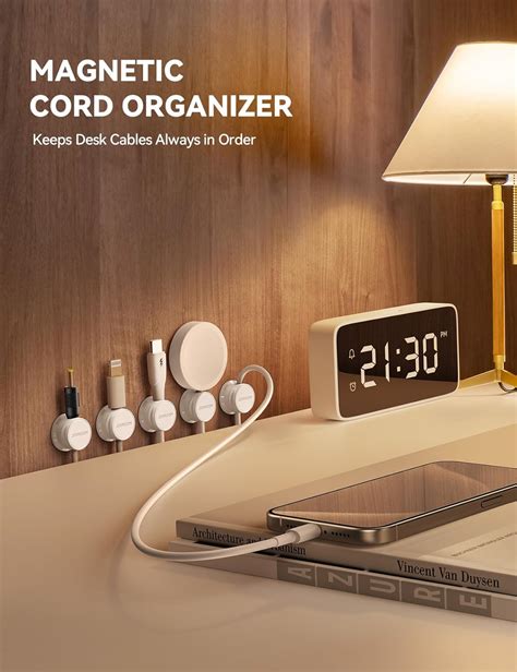 JOYROOM 9 Pack Cable Management Cord Holder Organizer, India | Ubuy