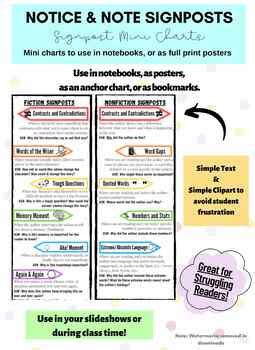 Image result for Notice and Note Signposts Technical Language