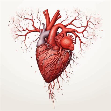 Heart model vector | Premium AI-generated vector