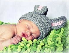 Image result for Baby Bunny Hat Pattern