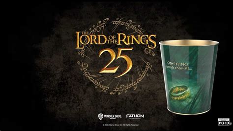 New Images ‘One Ring’ Popcorn Bucket for Lord of the Rings Trilogy ...