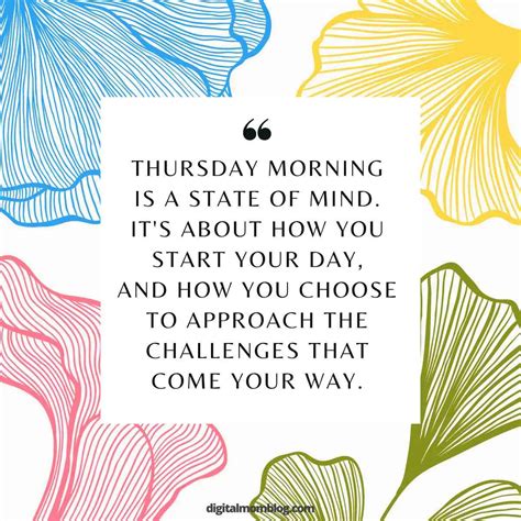 Thursday Morning Quotes