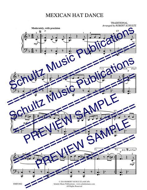 Mexican Hat Dance | Schultz Music Publications