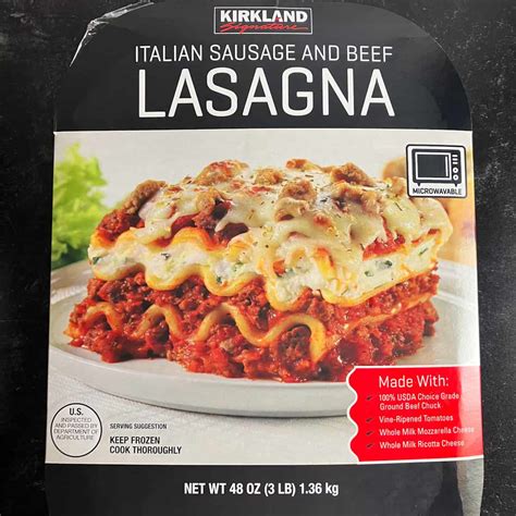 Frozen Costco Lasagna Cooking Instructions at Roger Marino blog