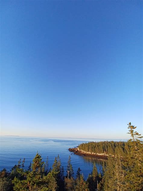 View from over the quarry at Hurricane Island, Maine. | Smithsonian ...