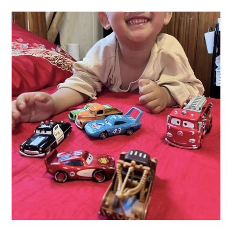 Buy PAGSU Children's Toy Car No. 3 Brock Car Lightning McQueen Mater ...