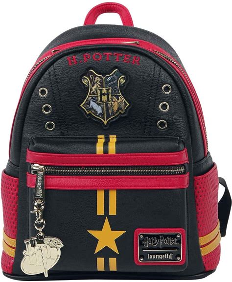 Buy Loungefly Harry Potter Gryffindor Hogwarts Quidditch Womens Double ...