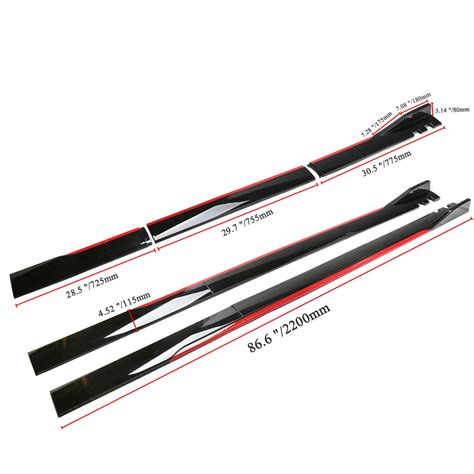 For Dodge Durango SRT RT Side Skirts Rear & Front India | Ubuy