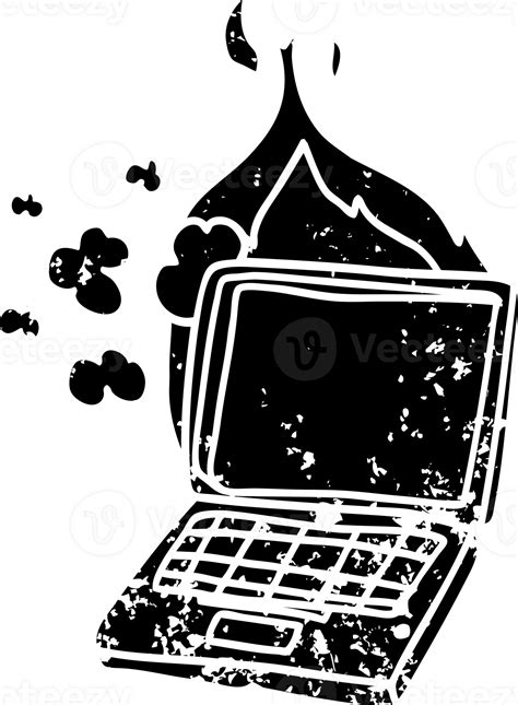 Cartoon Icon Broken Computer 的图像结果