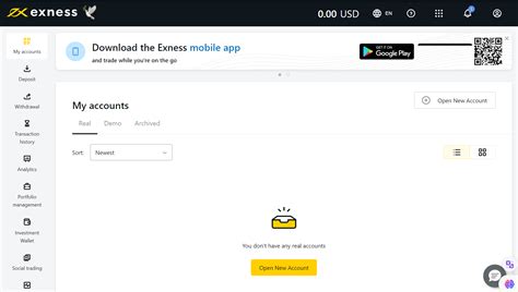 Exness Minimum Deposit in ZAR - SafeForexBrokers.co.za