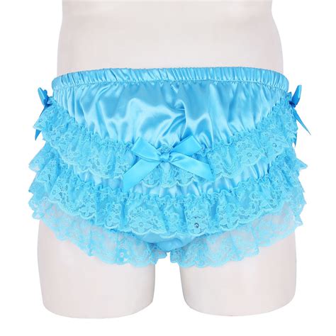 Men's Satin Bloomers Underwear Sissy Panties India | Ubuy