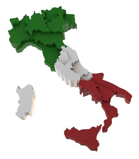 Italian Map Regions