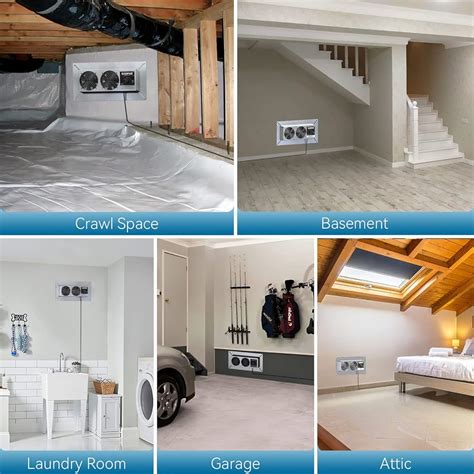 CADPXS Crawlspace Ventilation Fan, Crawlspace Fan India | Ubuy