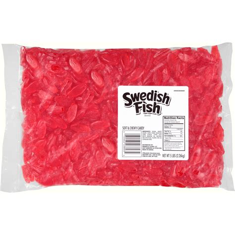 Swedish Fish Bulk Candy 5 lbs - 1 Bag | iWholesaleCandy.ca