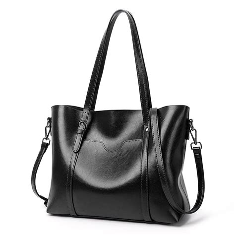 Buy SYGA Women's Shoulder Leather Crossbody Tote Bag with Multiple ...