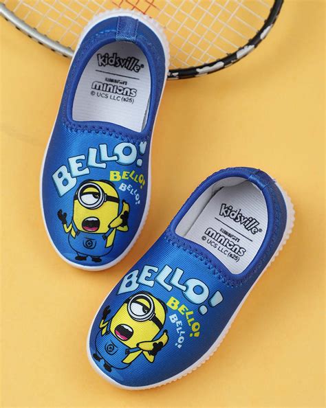 Minions Printed Canvas Shoes For Kids Girls – Kidsville