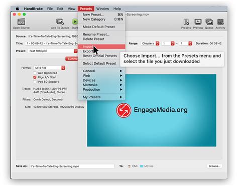 Image result for How to Use Handbrake for Video Compression