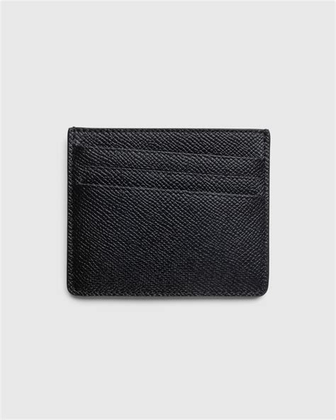 Maison Margiela – Leather Cardholder Black | Highsnobiety Shop