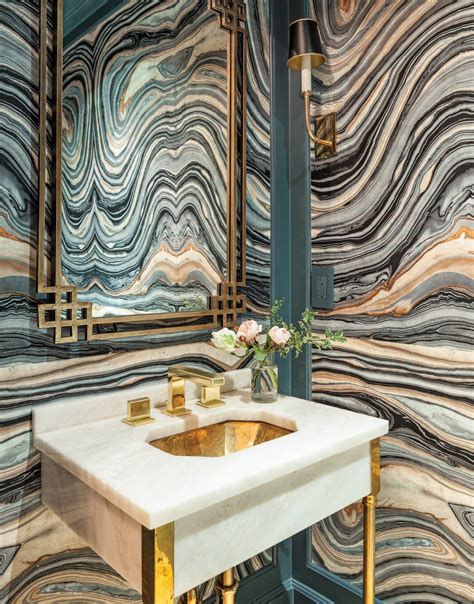 Powder Room Panache: Interior Designer Sandra Lynn's Secrets for ...