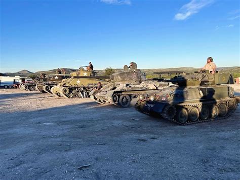 Tank Drive and Shoot (Ox Ranch - Uvalde County, Texas)