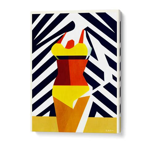 Bikini Sunshine Days Beach Paintings for Coastal Vibes – Asianmonk