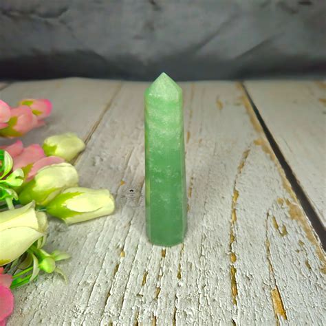Green Aventurine Tower – Healing Aura Crystals