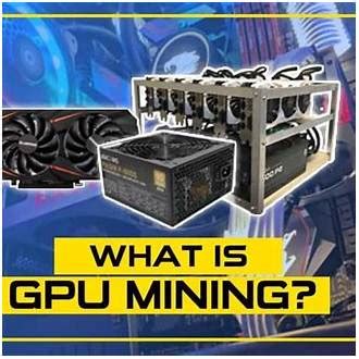 what is gpu mining