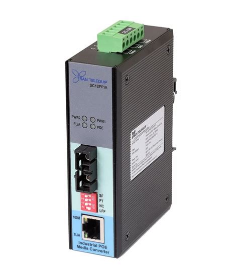 Ethernet To Fiber Media Converter - SC09FENS I 10 100 Ethernet to Fiber ...