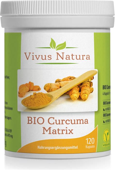 BIO Curcuma Matrix, 120 Kapseln - Vivus Natura - VitalAbo
