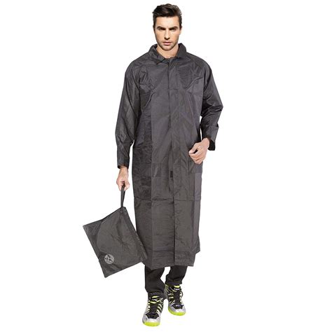 FOBHIYA™ International Waterproof Raincoat Super Soft Durable Long Rain ...