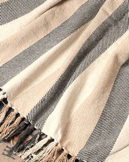 Buy Harbour Striped Cotton Throws Online | Buna Fira – buna fira