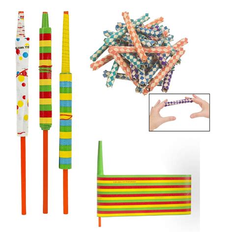 Fun Express Chinese Finger Traps & Paper YoYos 84 Piece Bundle : Amazon ...