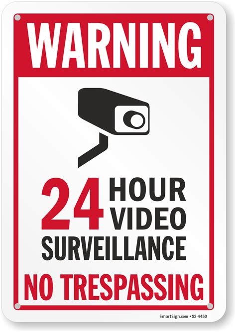 Video Surveillance Signs | Video Security Signs | Security Camera Signs