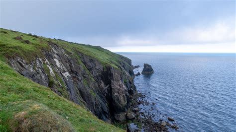 Download wallpaper 1920x1080 cliff, rocks, sea, horizon, stones full hd ...
