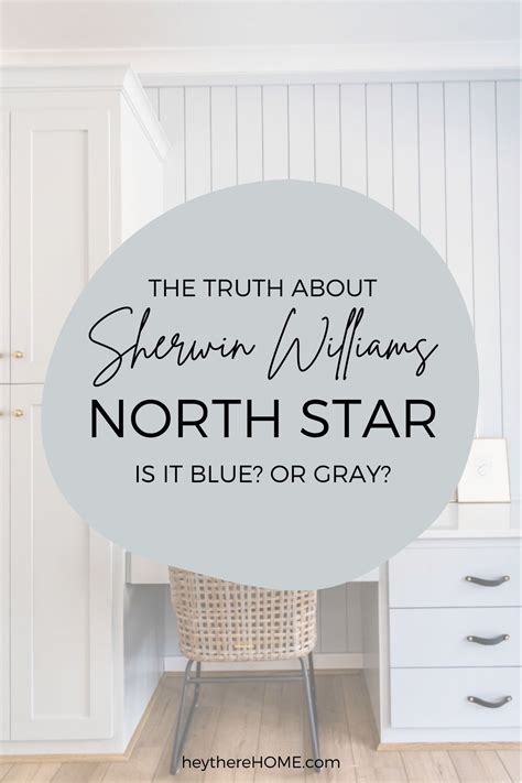 Sherwin Williams North Star Paint - Is It Blue Or Gray? in 2025 | Blue ...