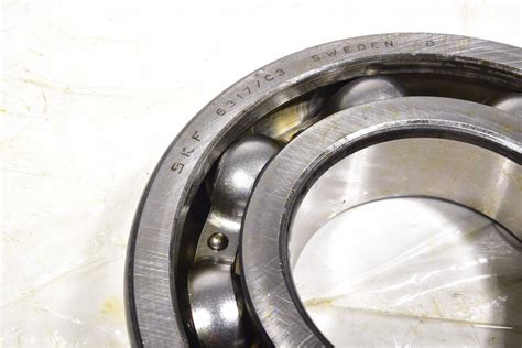 Vorschau: SKF 6317/C3 / 6317 C3 / 6317C3, Rillenkugellager - NEUWERTIG
