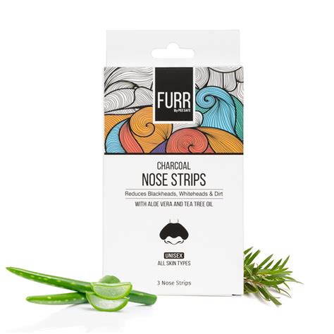 FURR by Pee Safe Charcoal Nose Strips, 3 Count Price, Uses, Side ...