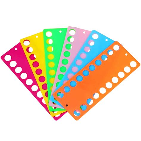 Teemico 6 Pack Embroidery Floss Organizer Cross Stitch Thread Holder ...