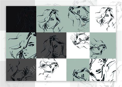 女士简笔画 的图像结果